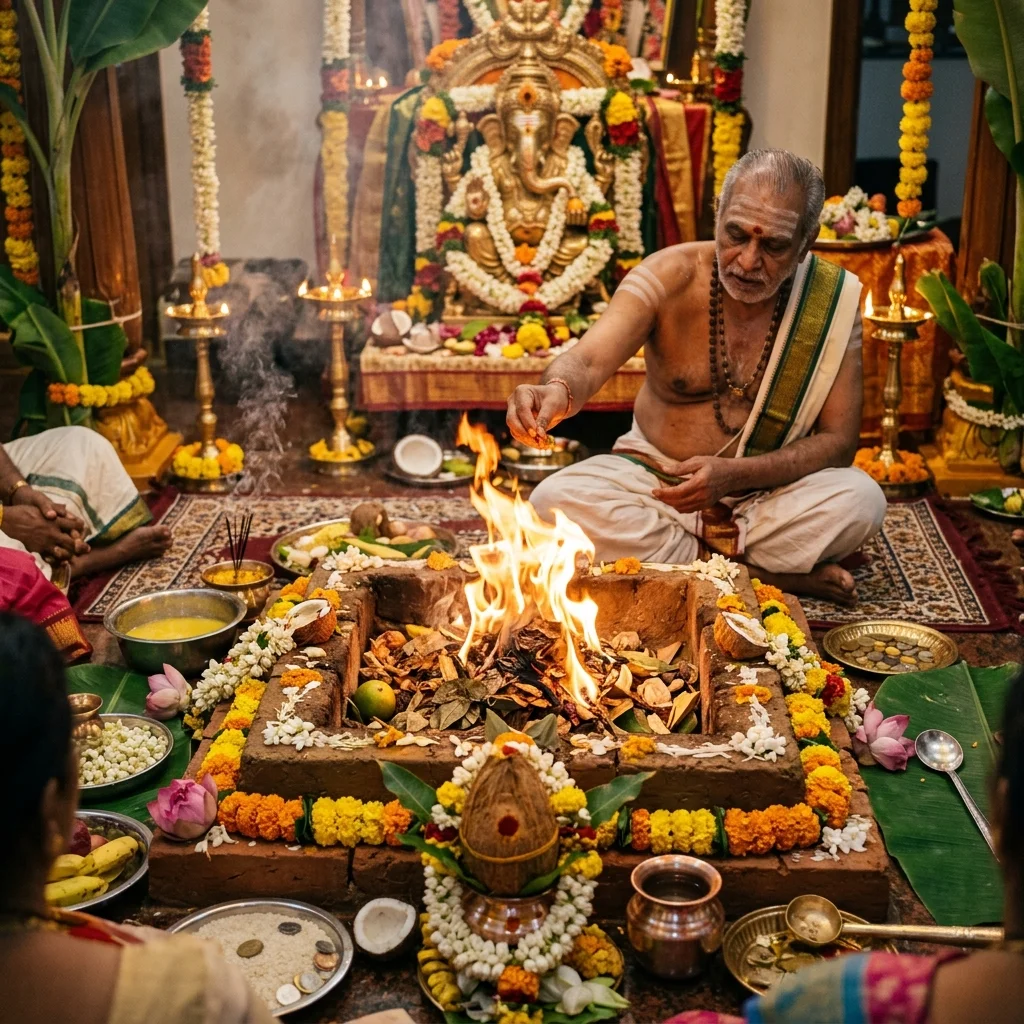 Gana pathi homam