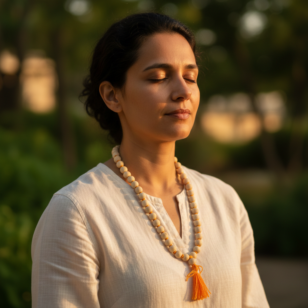 Tulsi Japa Mala For Meditation