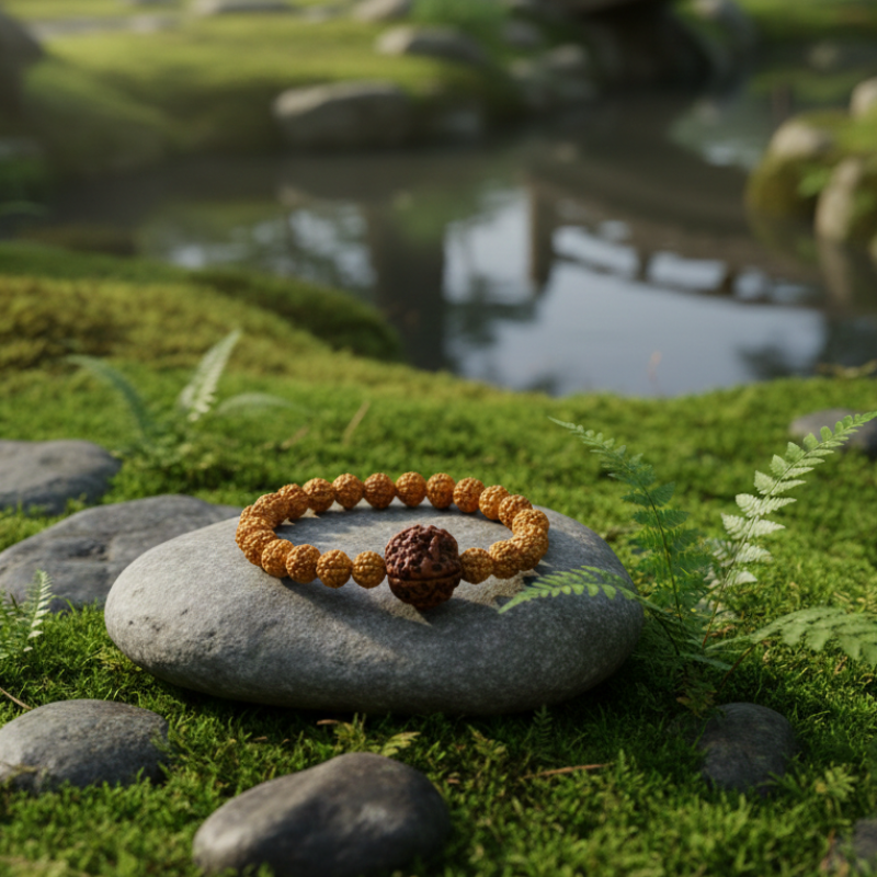 3 Mukhi Rudraksha Bracelet