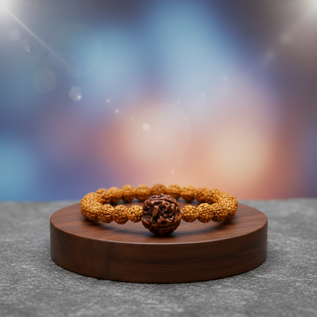 4 Mukhi Rudraksha Bracelet