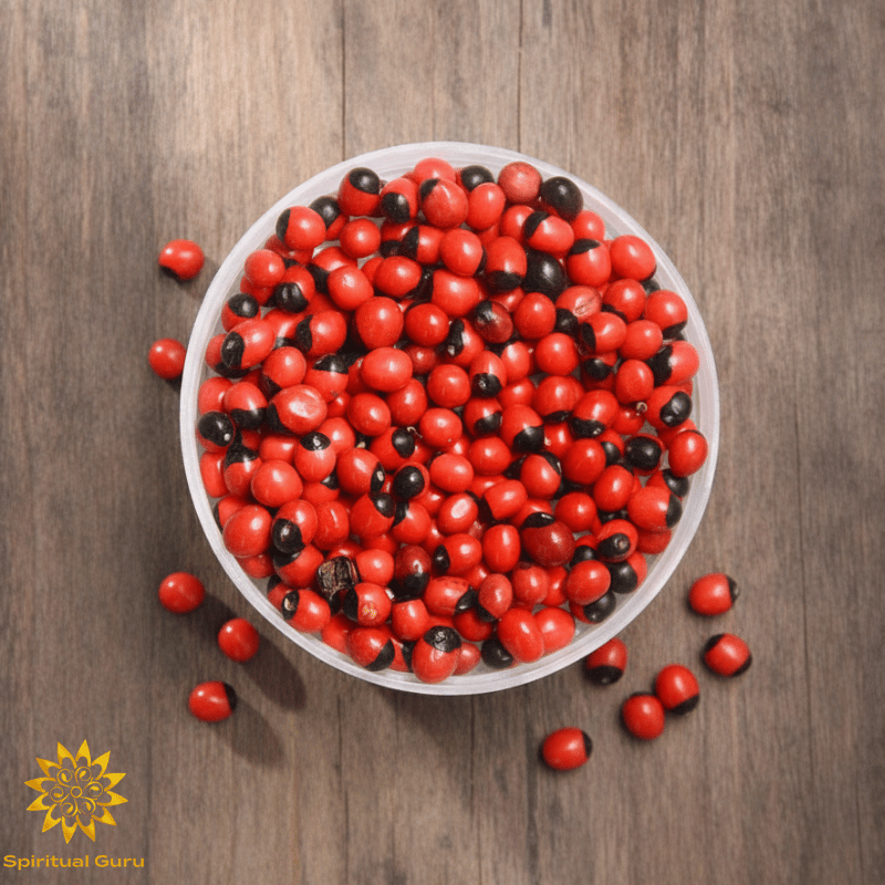 Red Kundrimani Beads